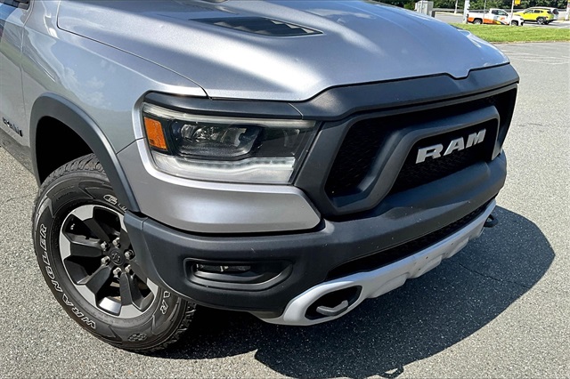2019 Billet Silver Metallic Clearcoat Ram 1500 Rebel 4X4 Truck