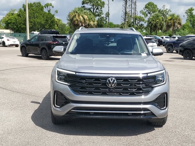 2024 Silver Mist Metallic Volkswagen Atlas 2.0T SEL Premium R-Line AWD SUV