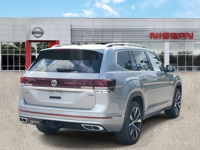2024 Silver Mist Metallic Volkswagen Atlas 2.0T SEL Premium R-Line AWD SUV