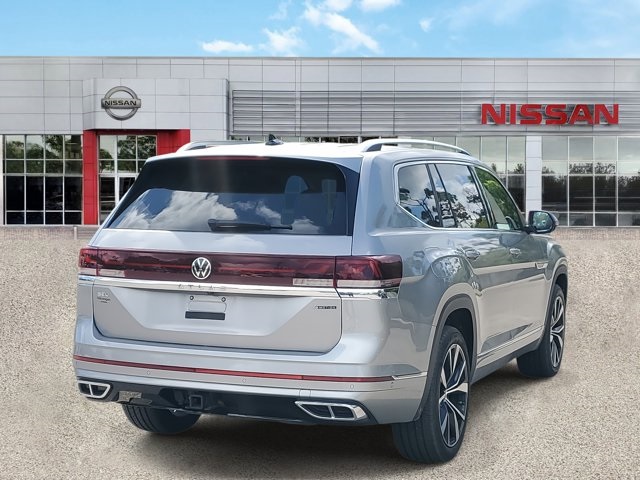 2024 Silver Mist Metallic Volkswagen Atlas 2.0T SEL Premium R-Line AWD SUV