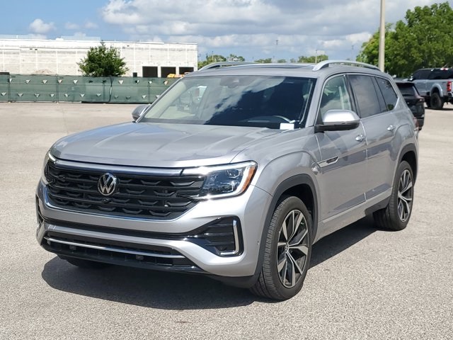 2024 Silver Mist Metallic Volkswagen Atlas 2.0T SEL Premium R-Line AWD SUV