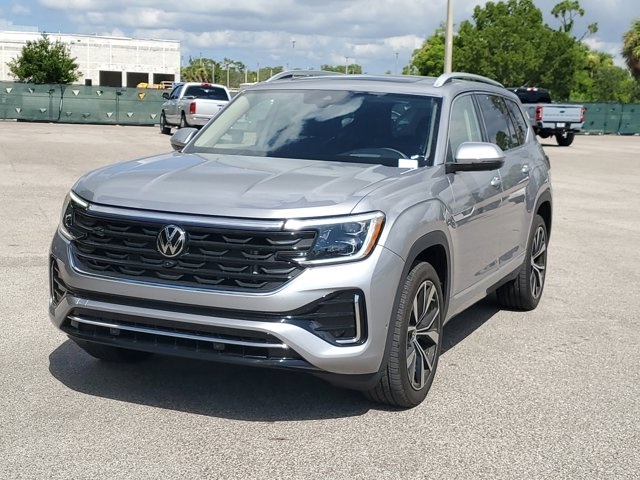 2024 Silver Mist Metallic Volkswagen Atlas 2.0T SEL Premium R-Line AWD SUV