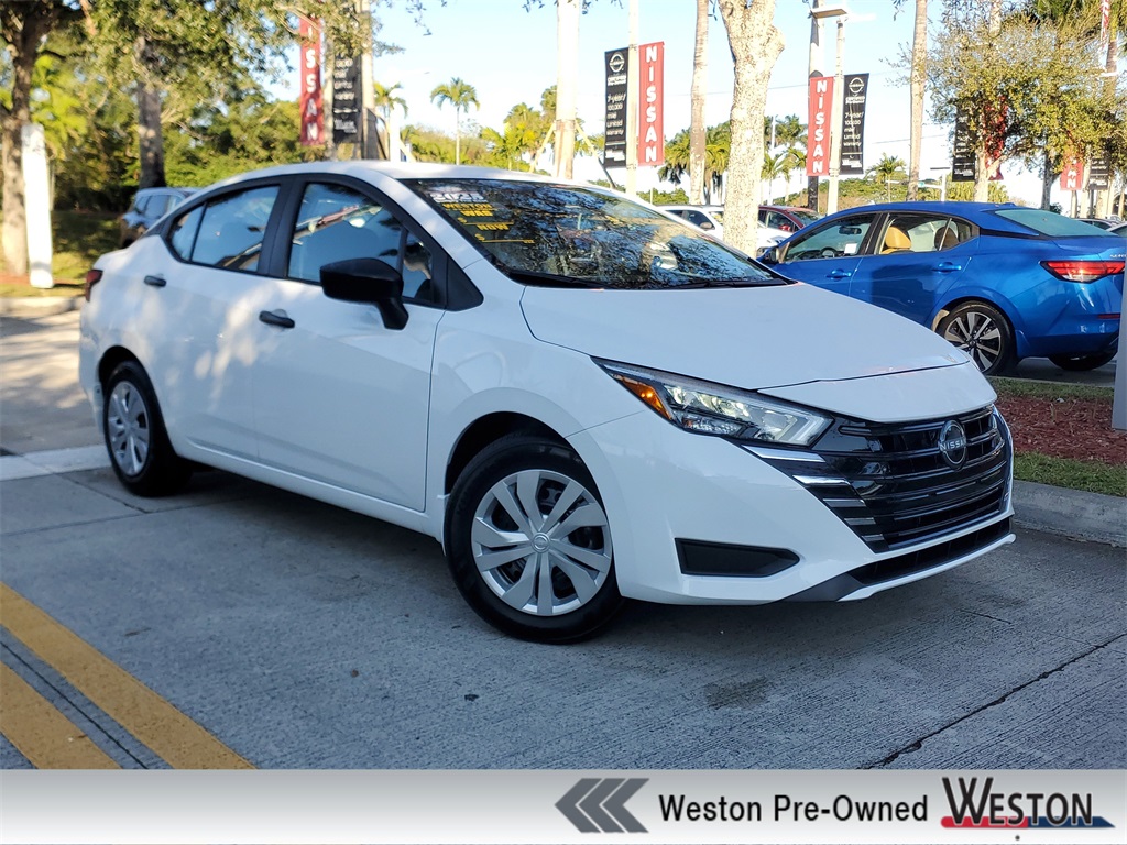 used 2025 Nissan Versa car, priced at $15,995