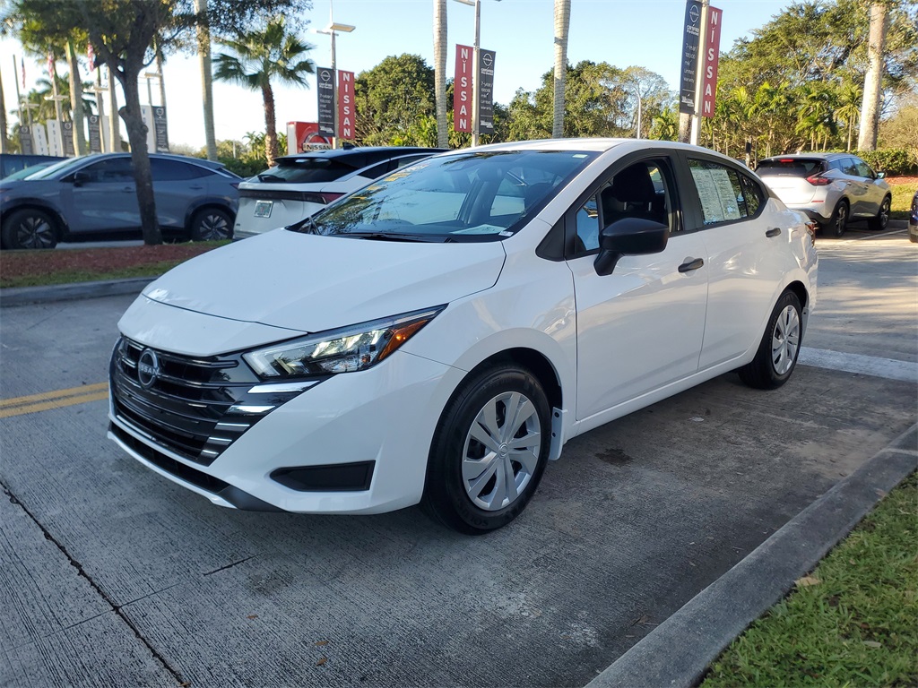 used 2025 Nissan Versa car, priced at $15,995