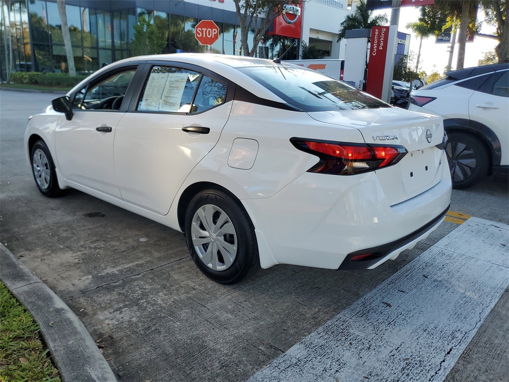 used 2025 Nissan Versa car, priced at $15,995