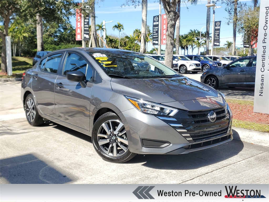 used 2025 Nissan Versa car, priced at $16,995