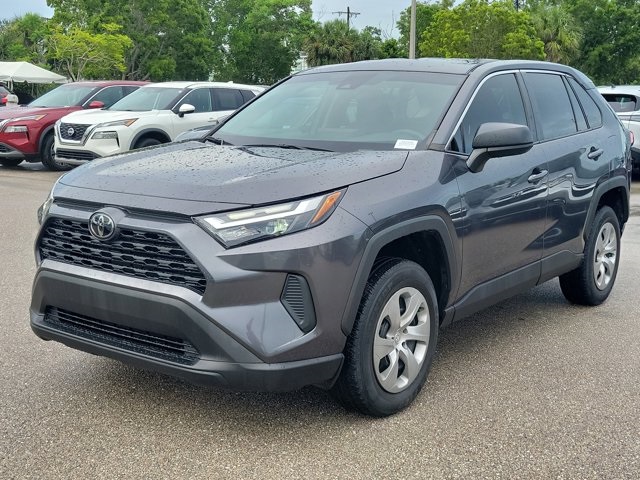 2023 Magnetic Gray Toyota RAV4 LE FWD SUV