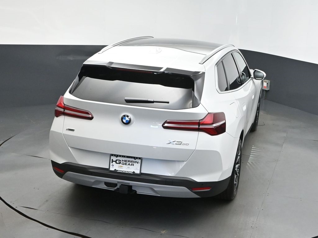 2025 Mineral White Metallic BMW X3 30 xDrive AWD SUV