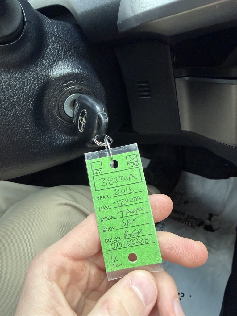 used 2018 Toyota Tacoma car, priced at $25,903