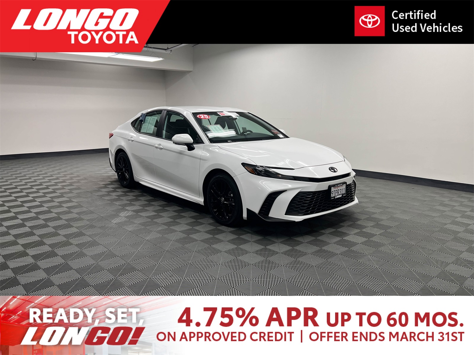 used 2025 Toyota Camry car, priced at $28,188