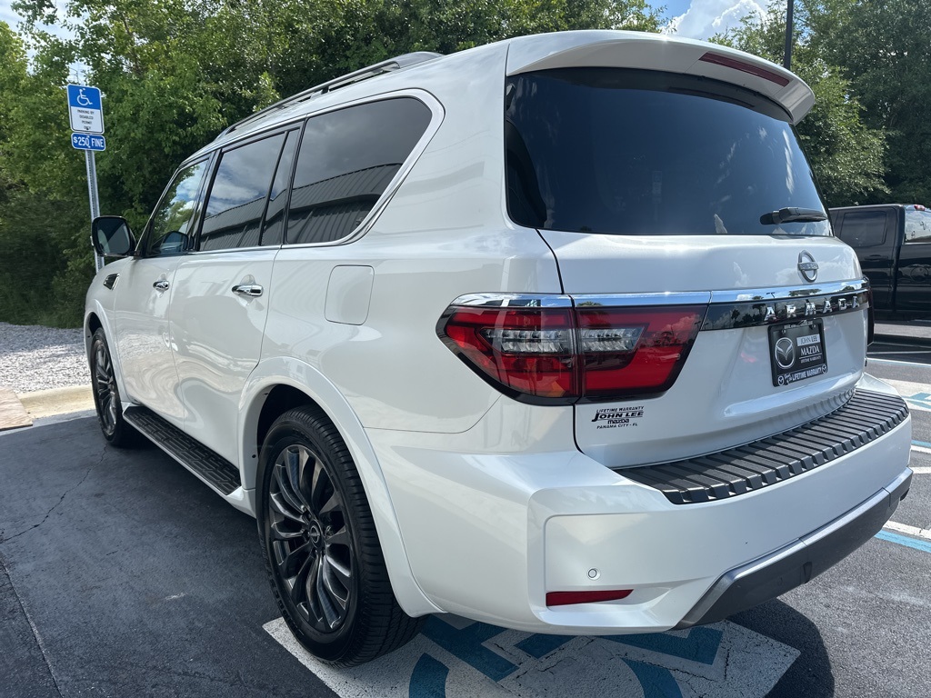 2024 Aspen White Tricoat Nissan Armada Platinum RWD SUV