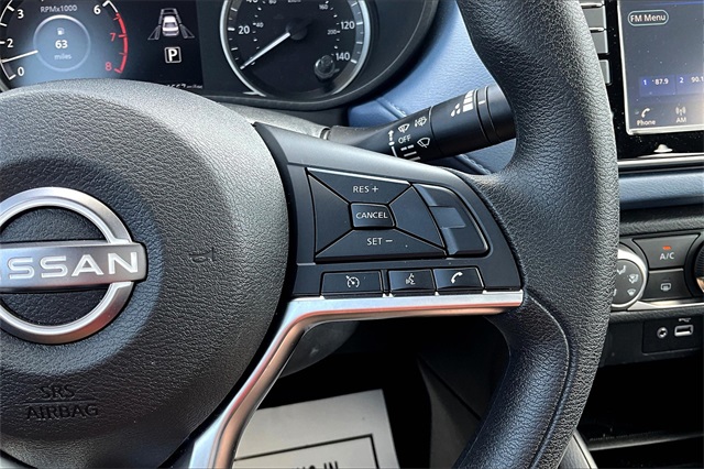 2025 Gun Metallic Nissan Versa 1.6 SV FWD Sedan