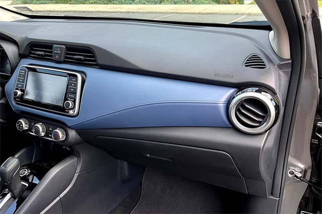 2025 Gun Metallic Nissan Versa 1.6 SV FWD Sedan
