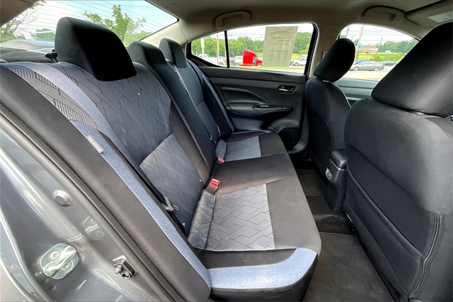 2025 Gun Metallic Nissan Versa 1.6 SV FWD Sedan