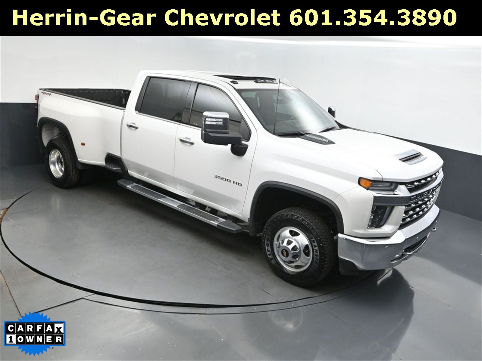 2022 Iridescent Pearl Tricoat Chevrolet Silverado 3500HD LTZ 4X4 Truck