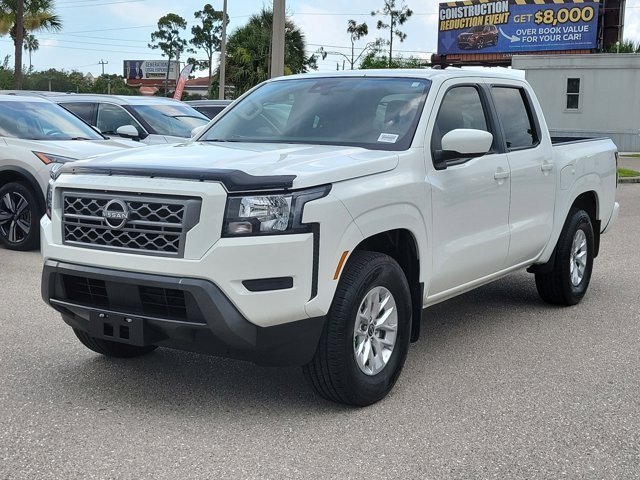 2024 Glacier White Nissan Frontier SV RWD Truck