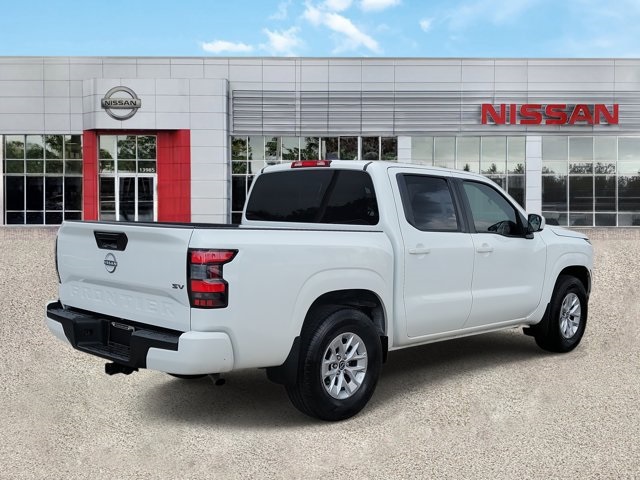 2024 Glacier White Nissan Frontier SV RWD Truck