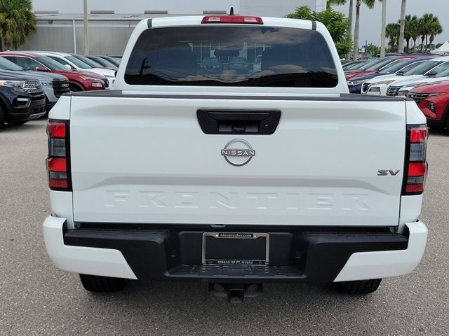 2024 Glacier White Nissan Frontier SV RWD Truck