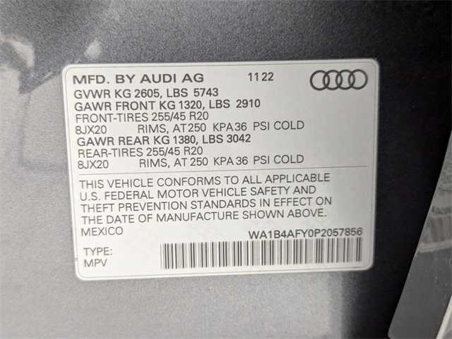 used 2023 Audi SQ5 car, priced at $42,481