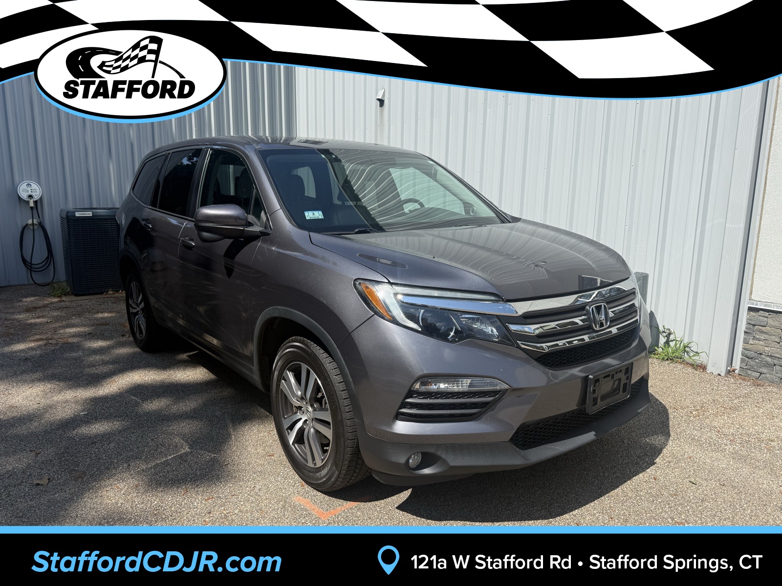 2018 Gray Honda Pilot EX-L AWD SUV
