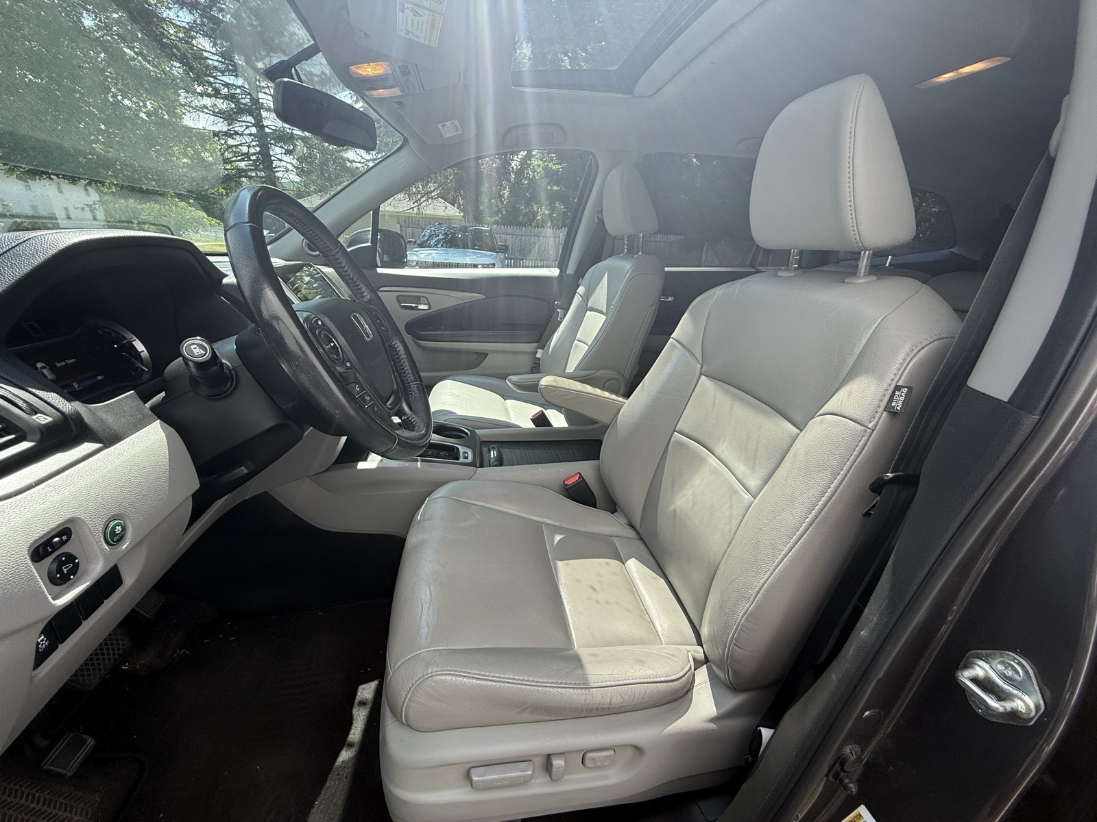 2018 Gray Honda Pilot EX-L AWD SUV