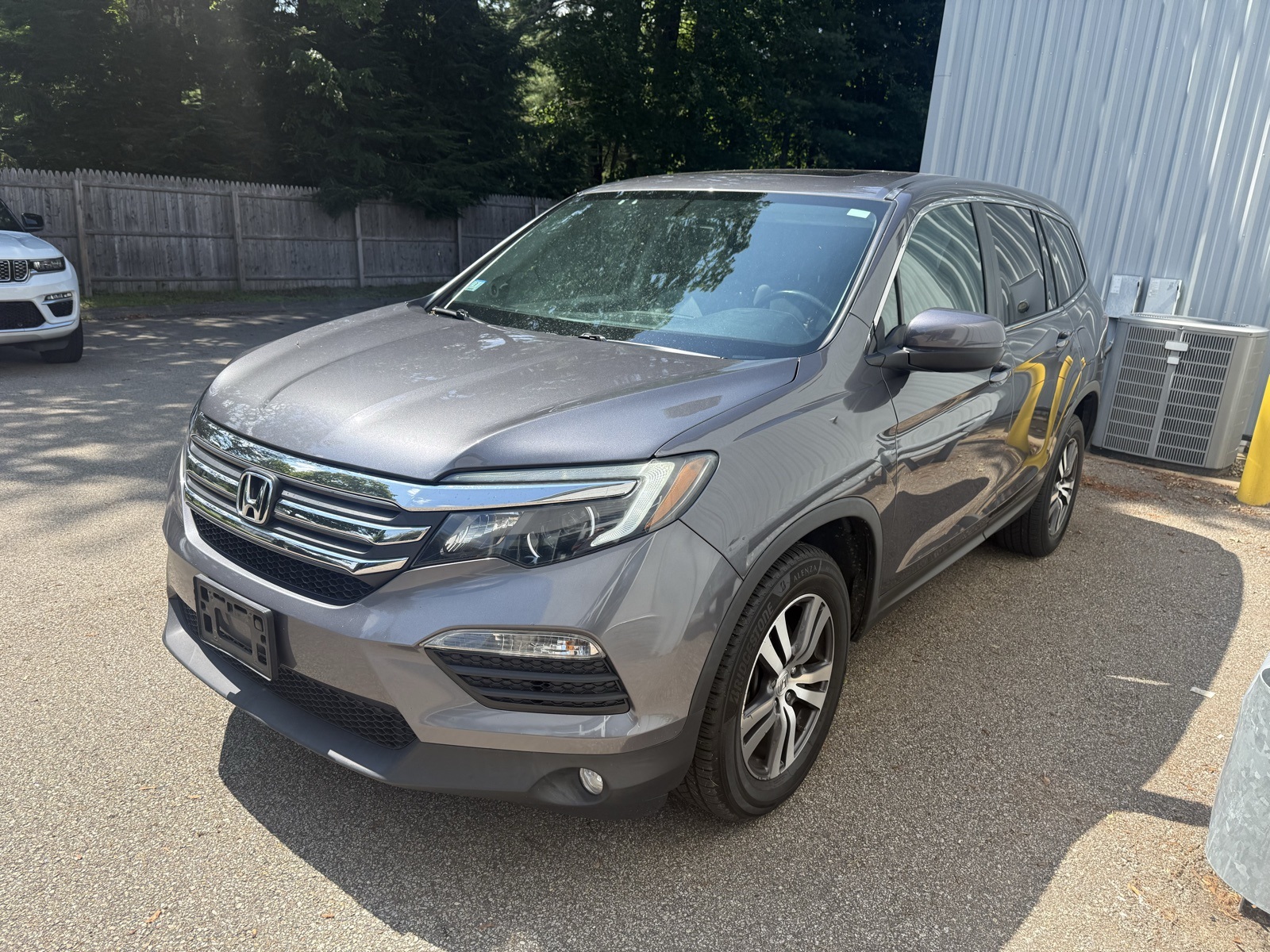 2018 Gray Honda Pilot EX-L AWD SUV