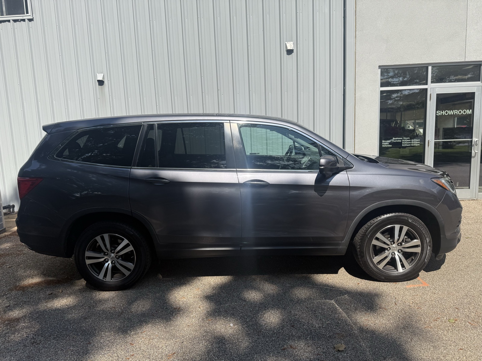 2018 Gray Honda Pilot EX-L AWD SUV