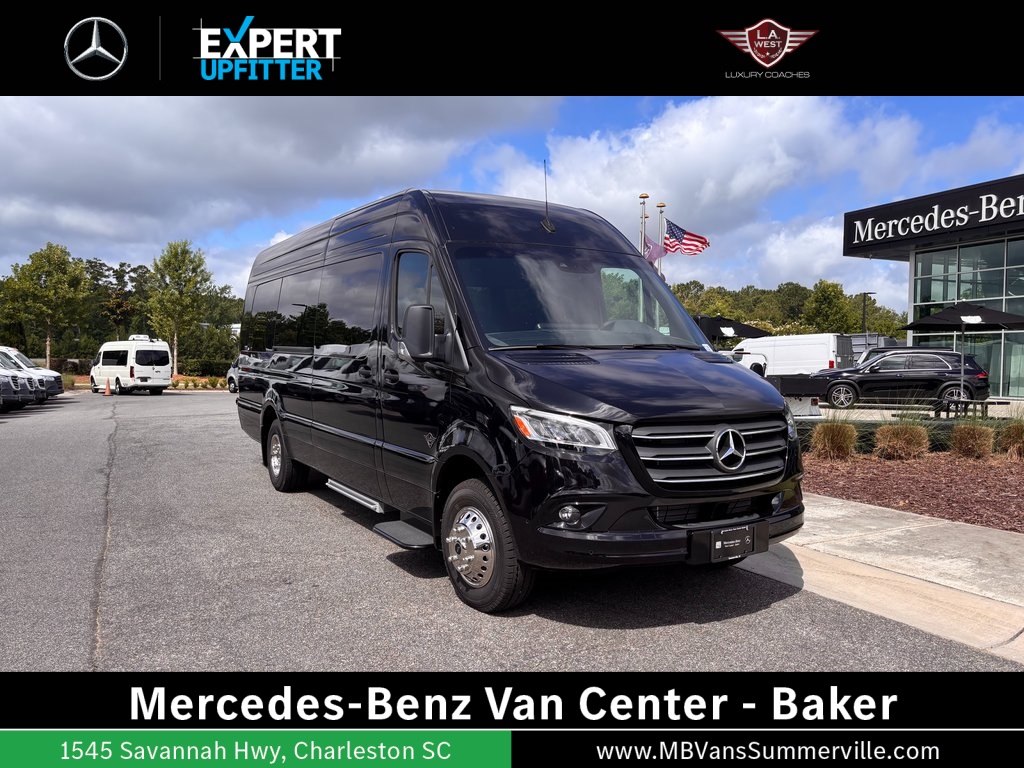 New 2023 Mercedes-Benz Sprinter 3500XD High Roof DRW RWD LA West Luxury Coaches Passenger Van for sale #MV1265 - photo 1