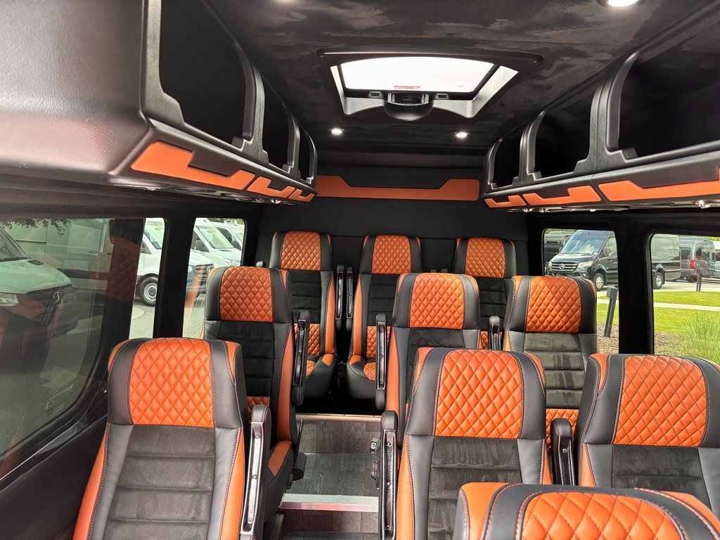 New 2023 Mercedes-Benz Sprinter 3500XD High Roof DRW RWD LA West Luxury Coaches Passenger Van for sale #MV1265 - photo 2