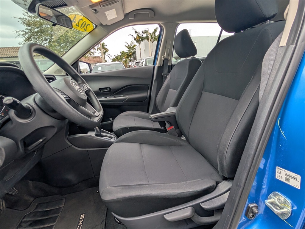 used 2024 Nissan Kicks car, priced at $14,298