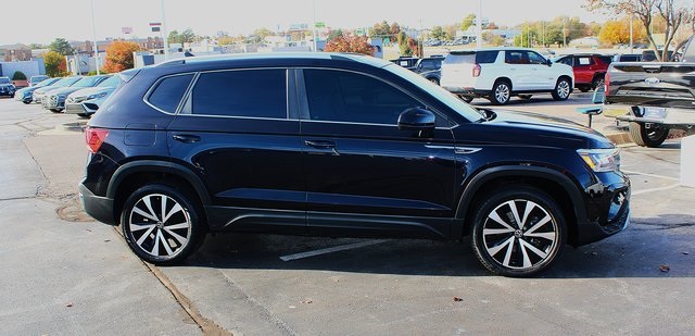 used 2023 Volkswagen Taos car, priced at $18,100