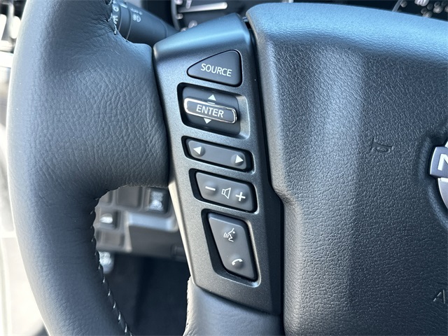 2025 Glacier White Nissan Frontier SV 4X4 Truck
