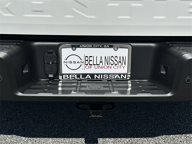 2025 Glacier White Nissan Frontier SV 4X4 Truck