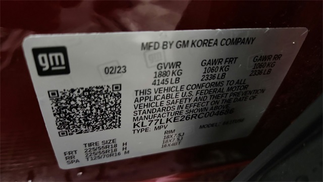2024 Chevrolet Trax ACTIV FWD 2024 Chevrolet Trax ACTIV FWD