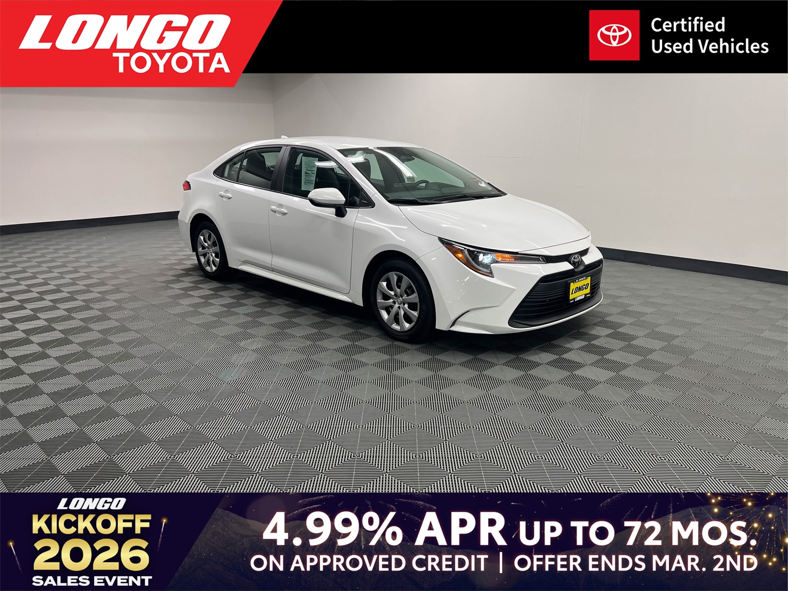 used 2024 Toyota Corolla car, priced at $19,388