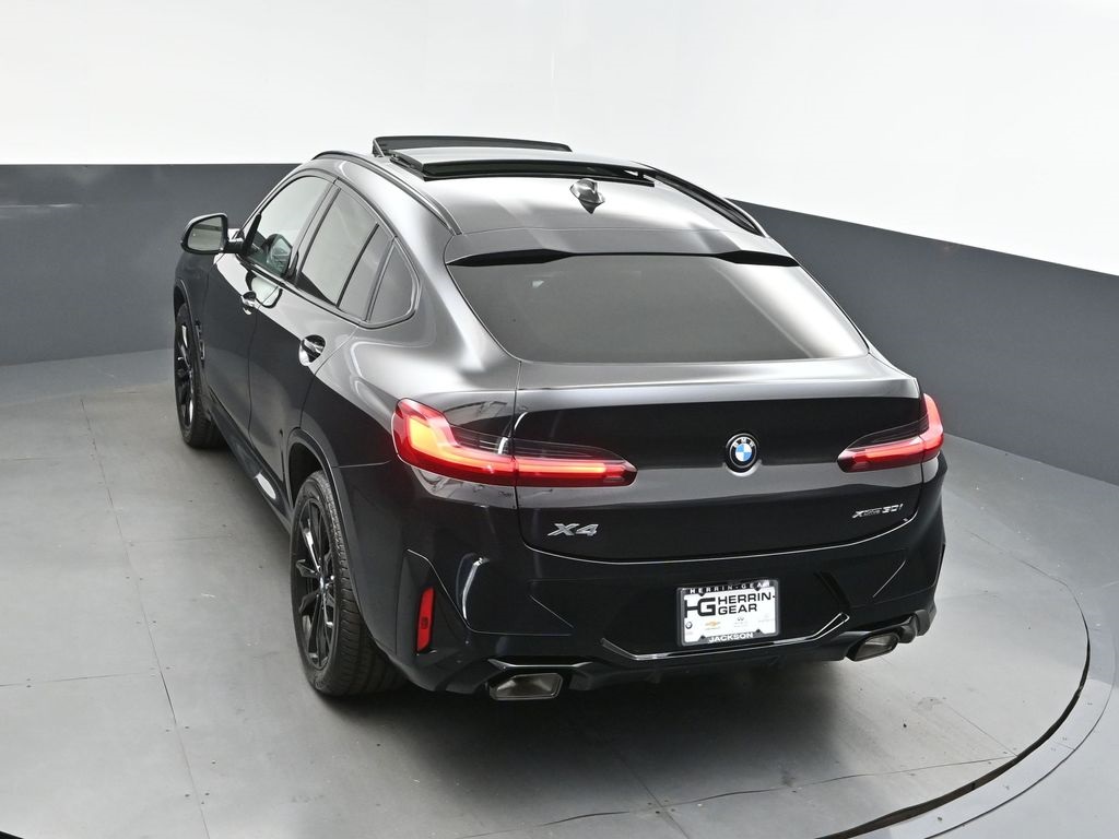 2025 Black Sapphire Metallic BMW X4 xDrive30i AWD SUV