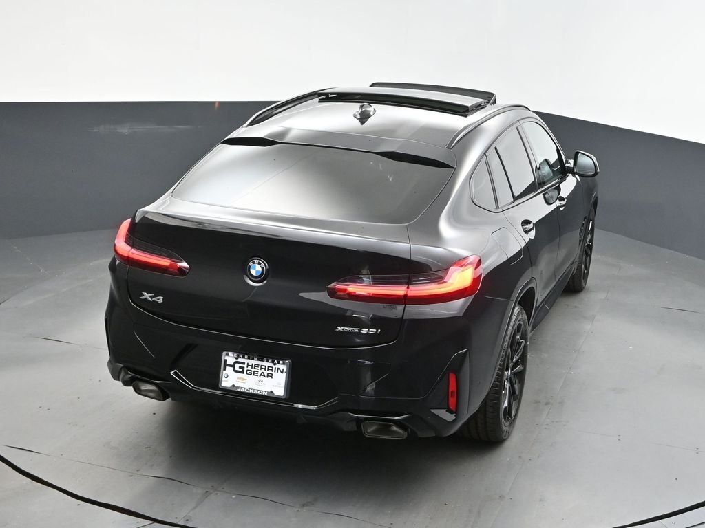 2025 Black Sapphire Metallic BMW X4 xDrive30i AWD SUV