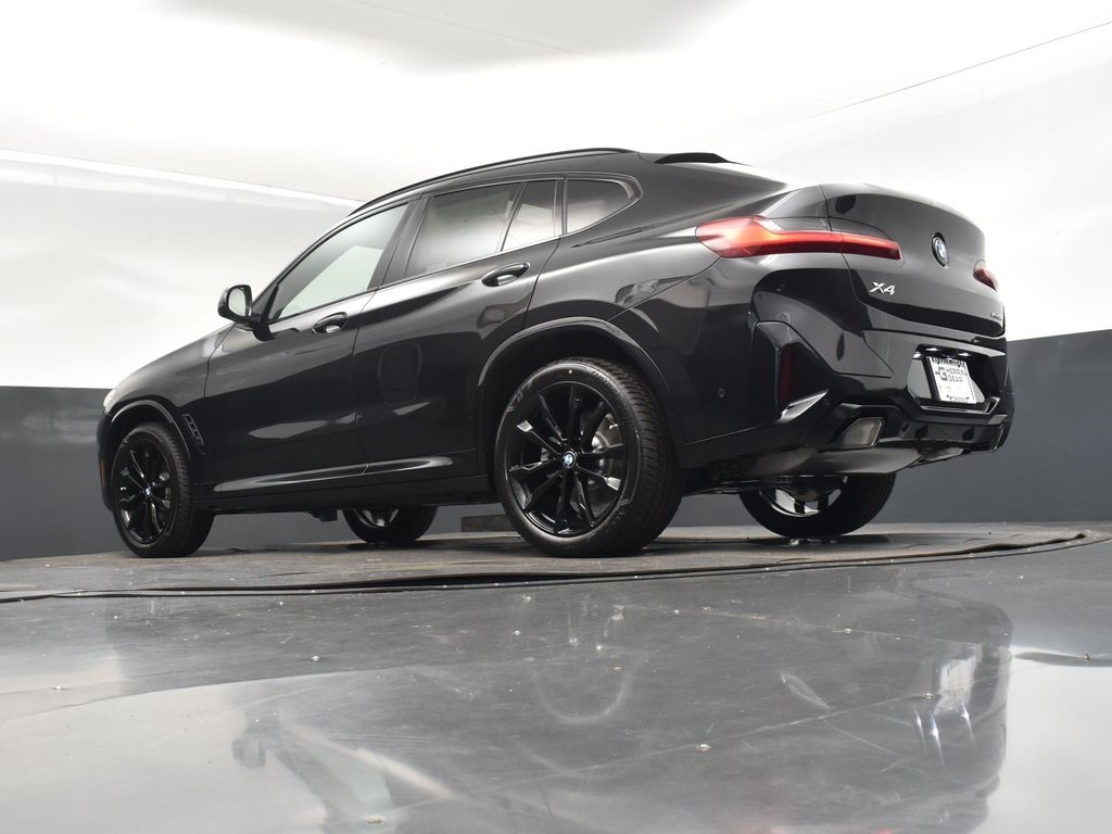 2025 Black Sapphire Metallic BMW X4 xDrive30i AWD SUV