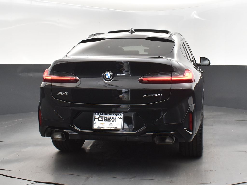 2025 Black Sapphire Metallic BMW X4 xDrive30i AWD SUV