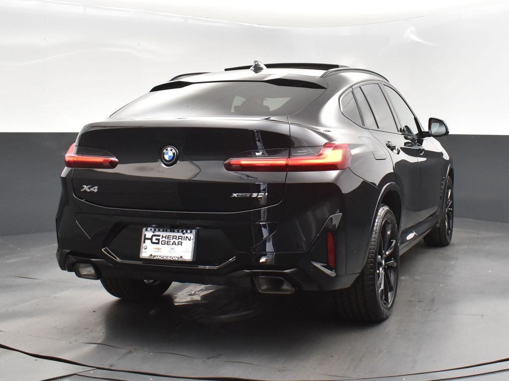 2025 Black Sapphire Metallic BMW X4 xDrive30i AWD SUV