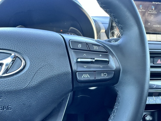 2023 Lunar White Hyundai Kona SEL AWD SUV