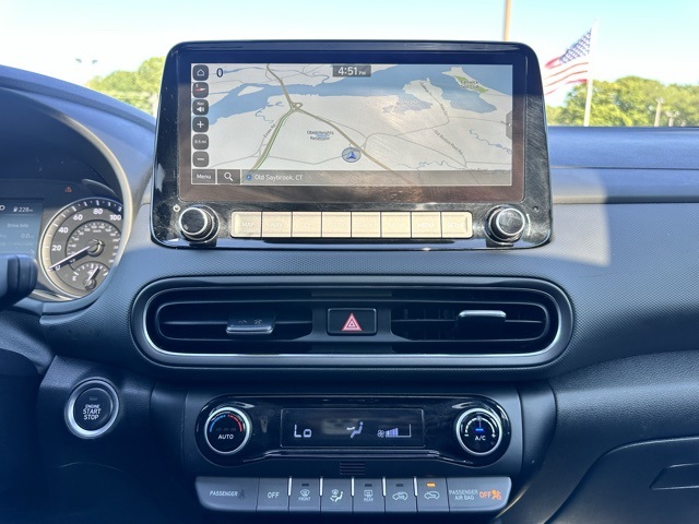 2023 Lunar White Hyundai Kona SEL AWD SUV