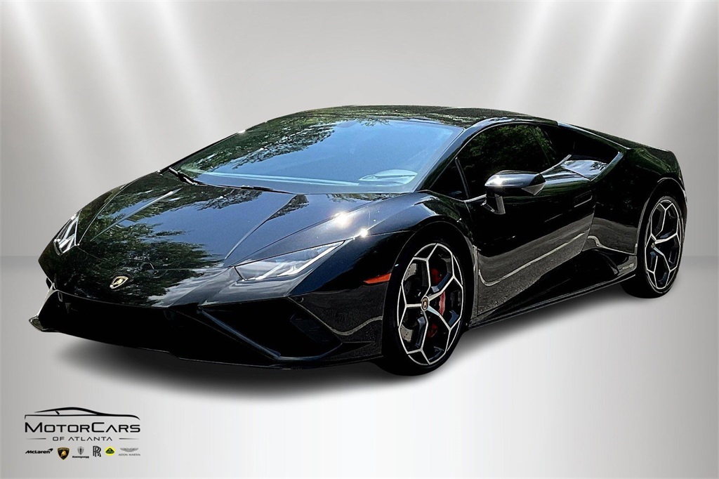 2022 Black Lamborghini Huracan EVO Coupe