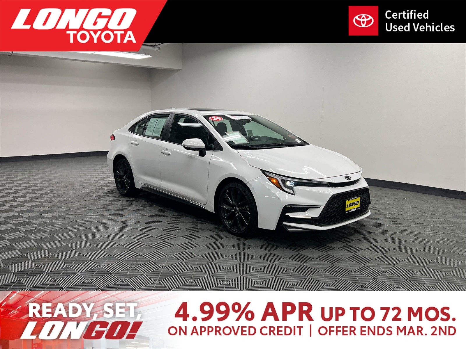 used 2024 Toyota Corolla car, priced at $23,488