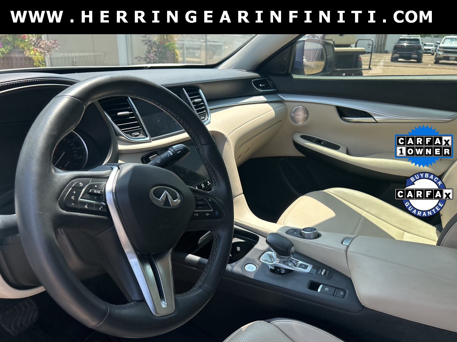 2022 Majestic White INFINITI QX50 ESSENTIAL FWD SUV