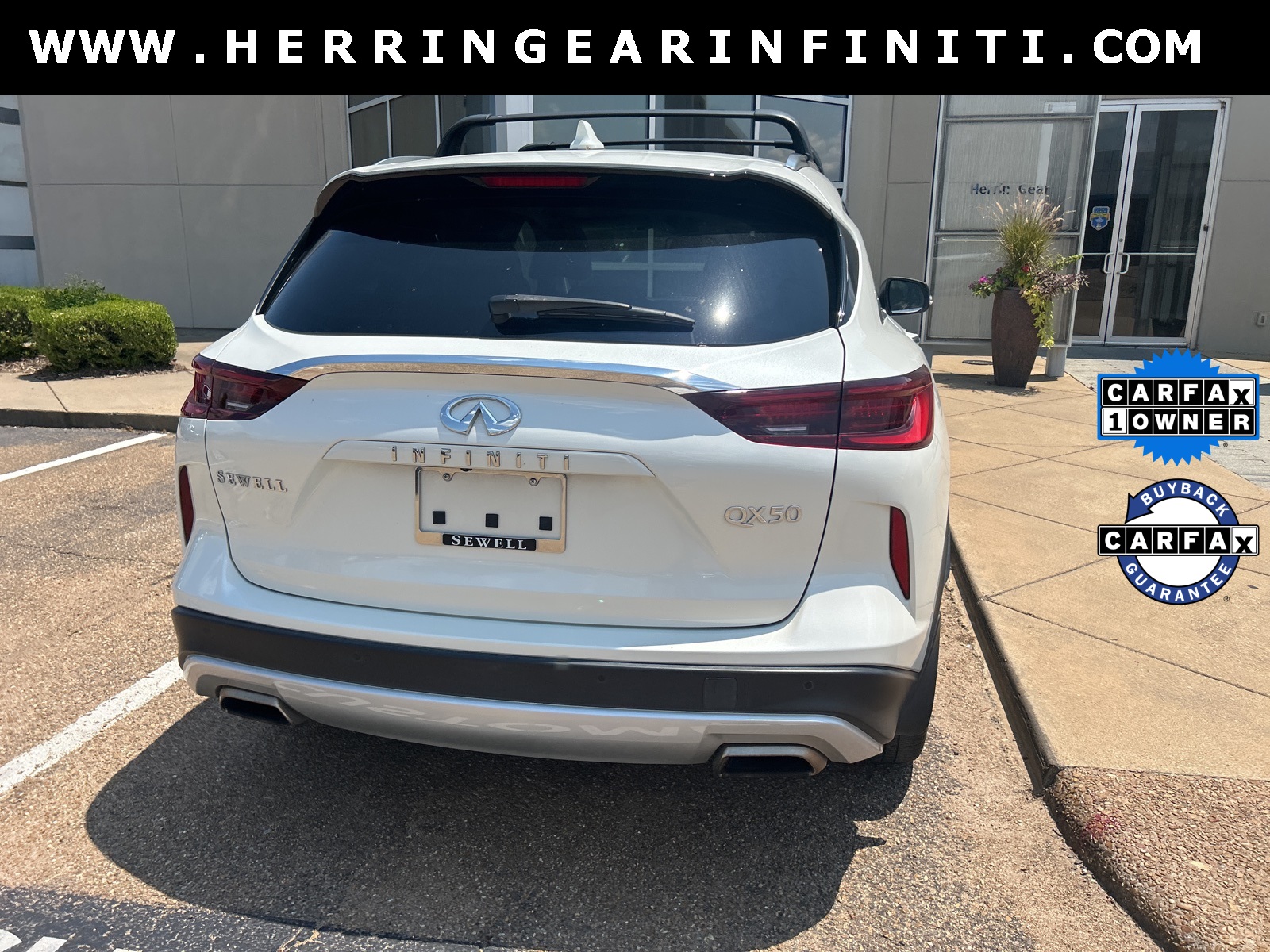 2022 Majestic White INFINITI QX50 ESSENTIAL FWD SUV