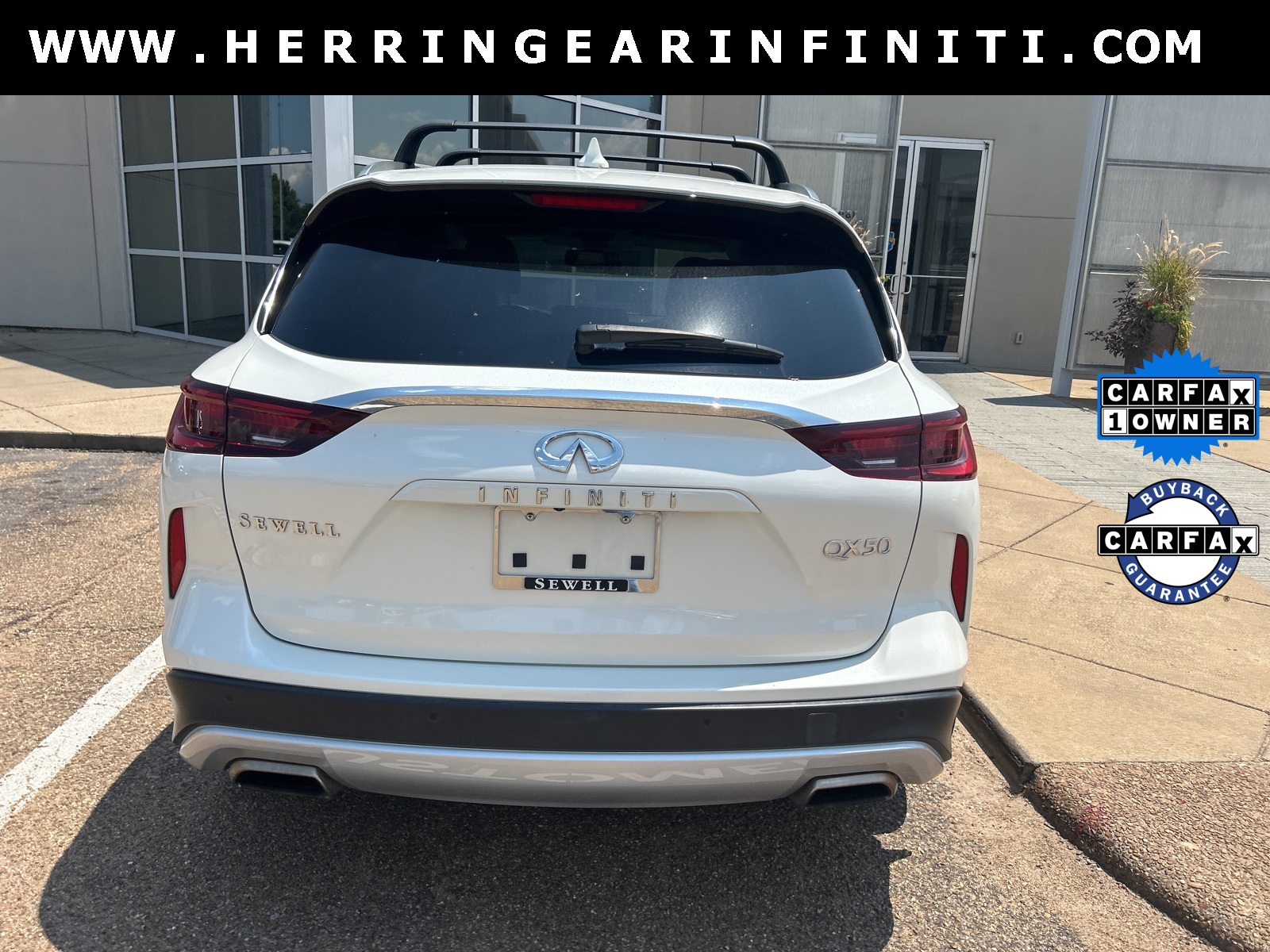 2022 Majestic White INFINITI QX50 ESSENTIAL FWD SUV
