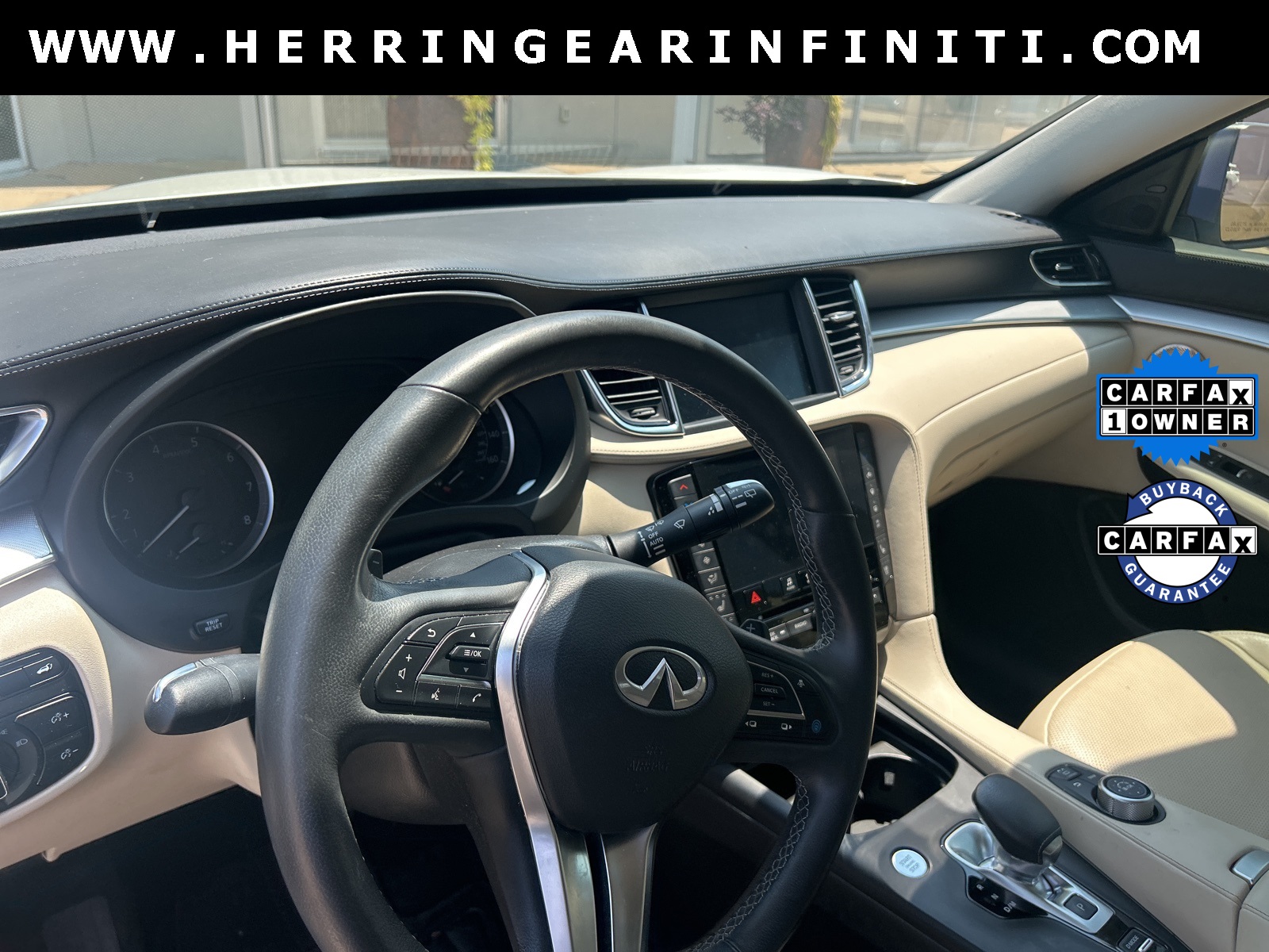 2022 Majestic White INFINITI QX50 ESSENTIAL FWD SUV