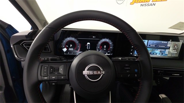 2025 Arctic Ice Blue Metallic/Super Black Nissan Kicks SR FWD SUV