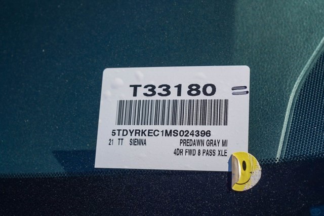 used 2021 Toyota Sienna car, priced at $35,988